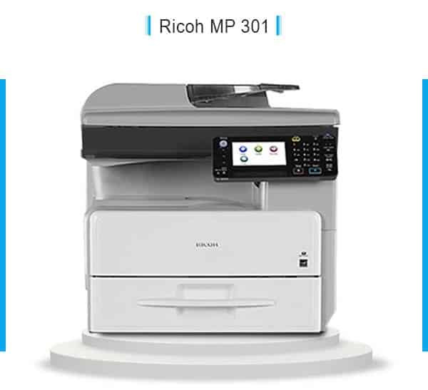 Ricoh MP 301 ماكينة تصوير مستندات استعمال الخارج