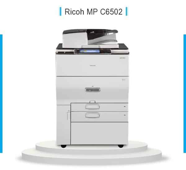 Ricoh MP C6502 ماكينة طباعة ديجيتال الوان -استيراد استعمال الخارج